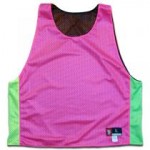 Neon lacrosse pinnies