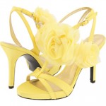 yellow wedding shoes