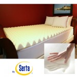 Serta memory foam mattress topper